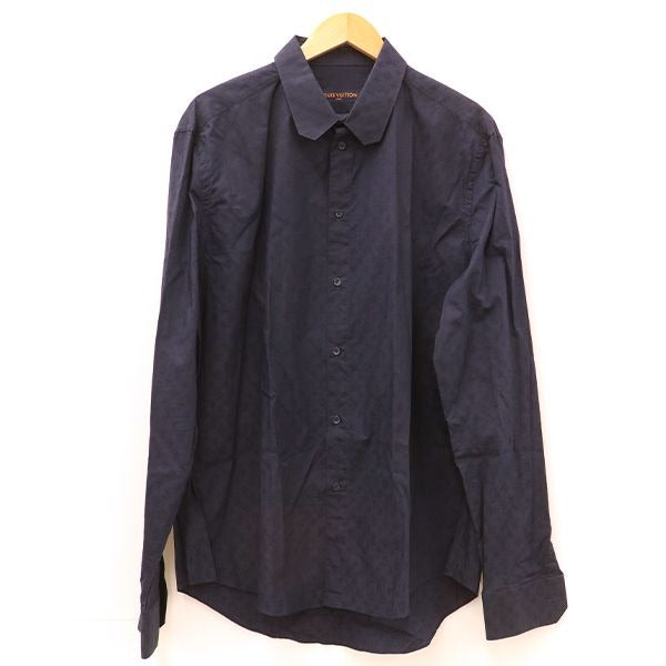 Louis Vuitton Virgil Abloh Monogram Long Sleeve Shirt Rm211 E Zvu Hls41 W Cotton