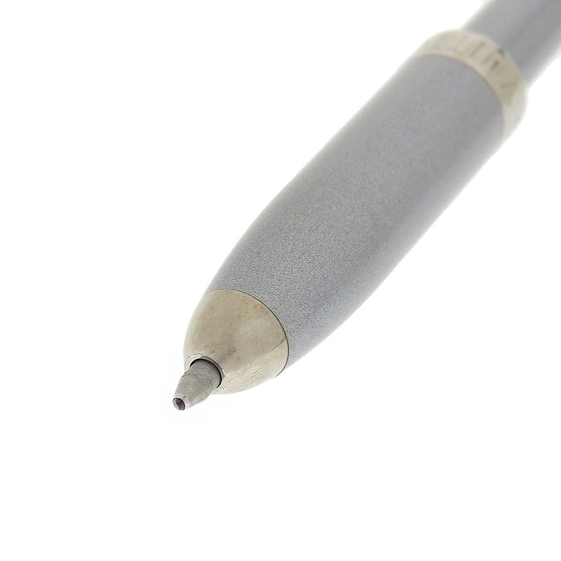 Louis Vuitton Stiloa Genda Silver Compact Ballpoint Pen Men Women Business