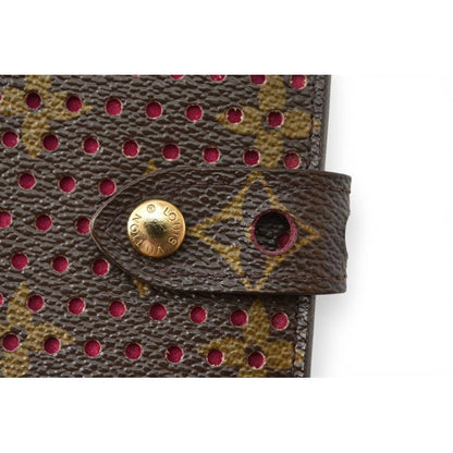 Louis Vuitton Wallet Bifold Compact Zip Monogram Perfo Fuchsia — view 3