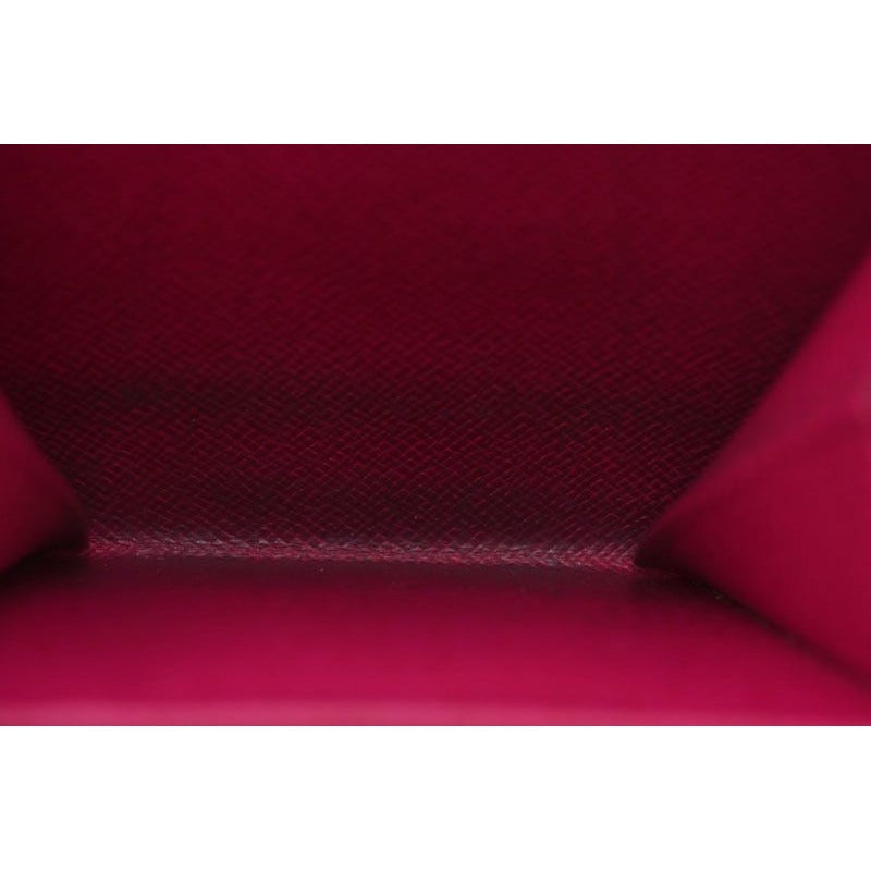 Louis Vuitton Wallet Bifold Compact Zip Monogram Perfo Fuchsia — view 8