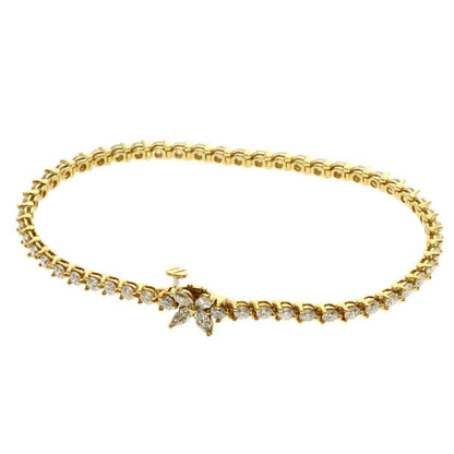 Tiffany & Co Victoria Diamond Maker Complete Bracelet 18k Yellow Gold