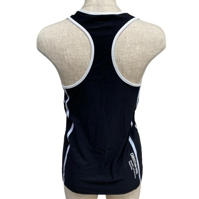 Dior VIBE Christian Dior Tank Top Sleeveless Shirt Top Black [size XS]