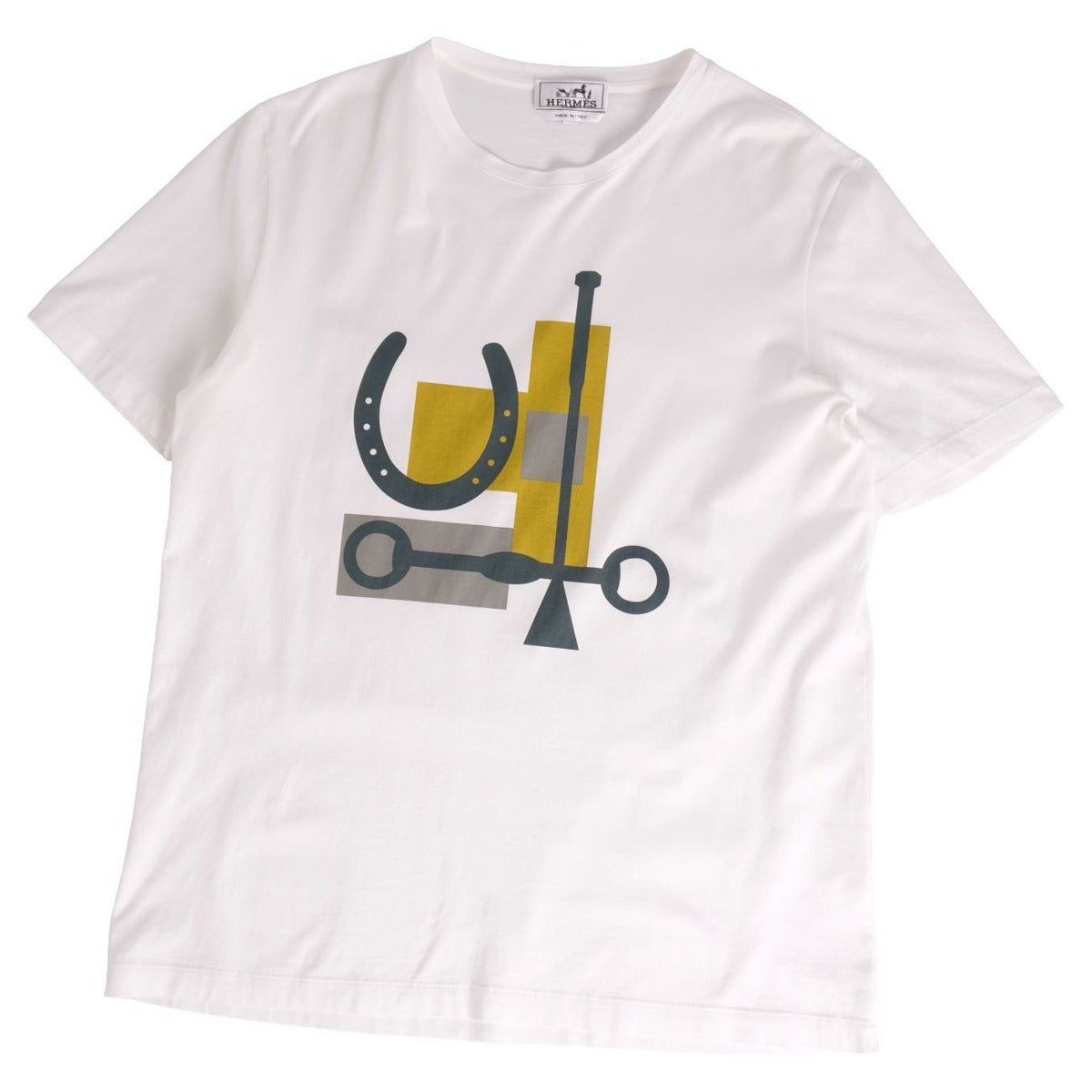 Hermes T-Shirt Short Sleeve Cotton