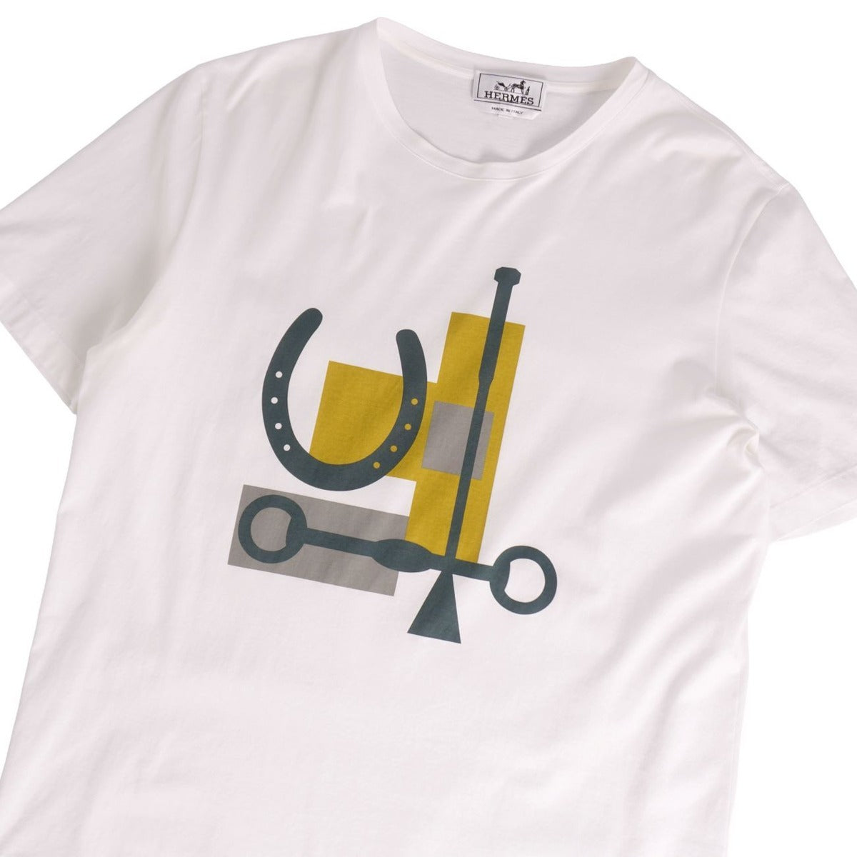 Hermes T-Shirt Short Sleeve Cotton — view 2