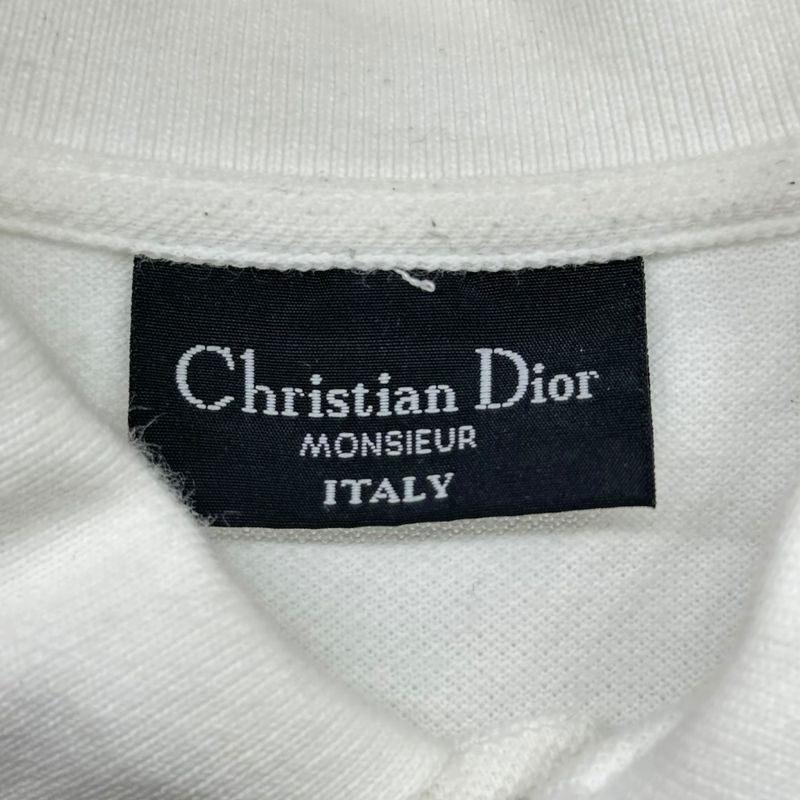 Christian Dior Monsieur One-Point Logo Polo Shirt One-Point Logo Polo Shirt XL