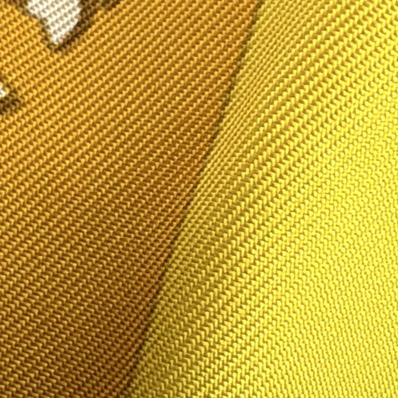 Hermes Long Sleeve Shirt Blouse Size 42 L Women - Light Yellow X Yellow X Multi