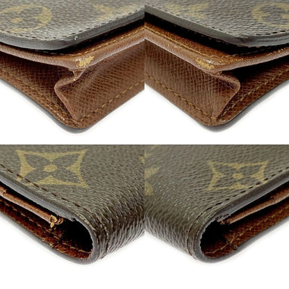 Louis Vuitton M60825 Monogram PVC Porte Cles Di Brown 403703 Long Wallet