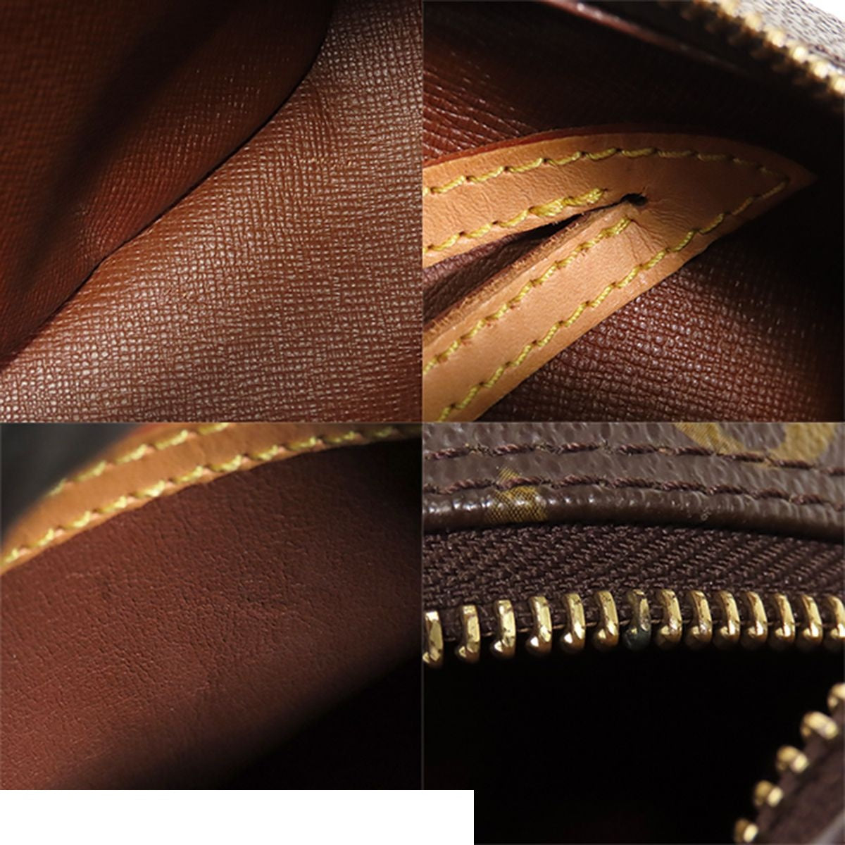 Louis Vuitton Blois Brown Monogram Canvas Shoulder Bag — view 8