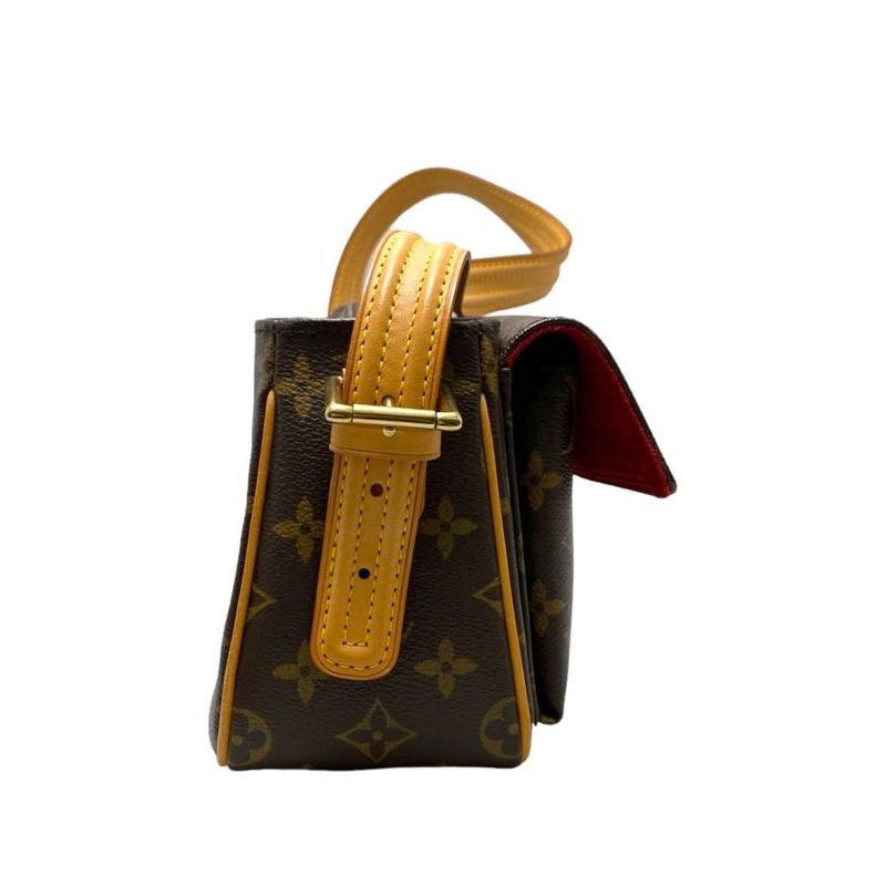 Louis Vuitton One Shoulder Bag Viva Cité MM M51164 Monogram Red Louis Vuitton
