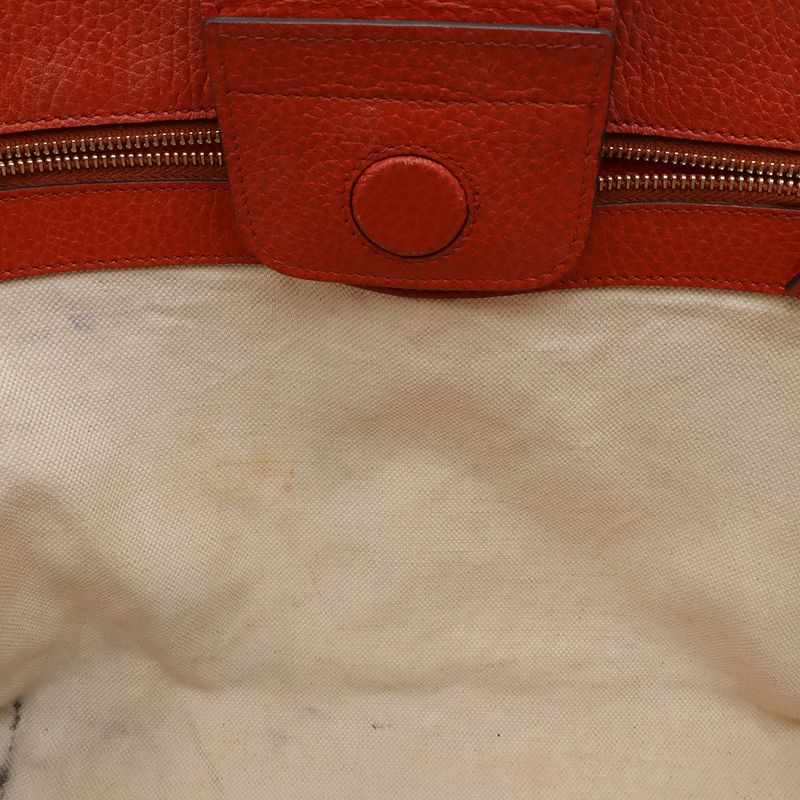 Gucci Swing Tote Shoulder Bag Shoulder Tote Semi Shoulder Leather Red 354408