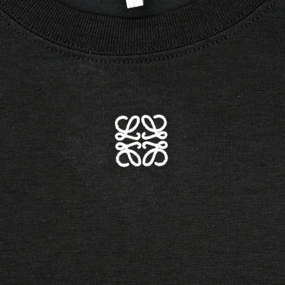 Loewe Short Sleeve Small Fit T-shirt Black S Size S359y22x96 Cotton