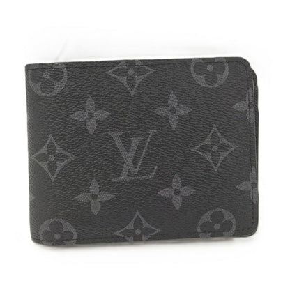 Louis Vuitton Portefeuille Multiple Bifold Wallet Monogram Eclipse