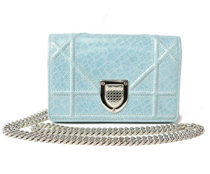 Christian Dior Chain Pouch Chain Mini Wallet Christian Dior Pouch Cannage