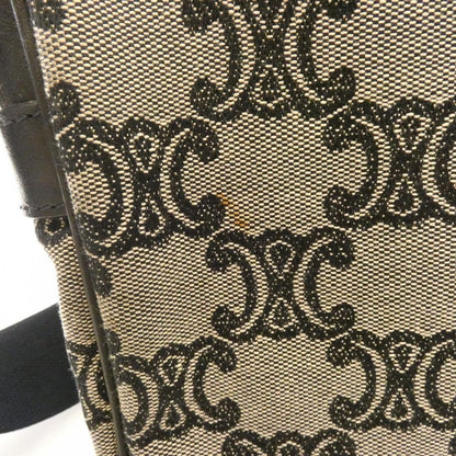 Celine Shoulder Bag Canvas Gold — view 4
