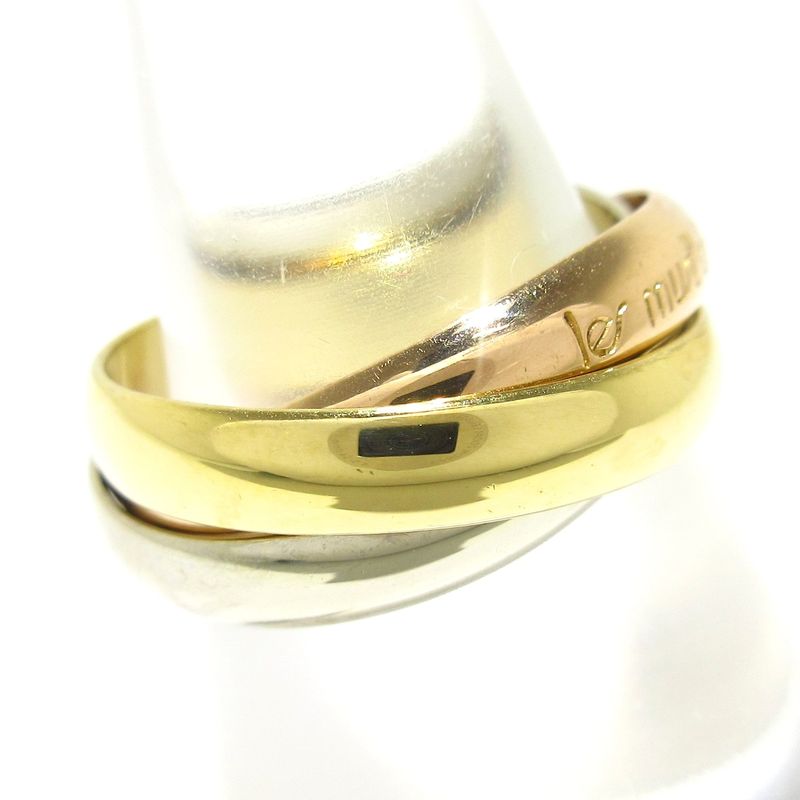 Cartier Three Rings 51 Trinity 18K Three Color