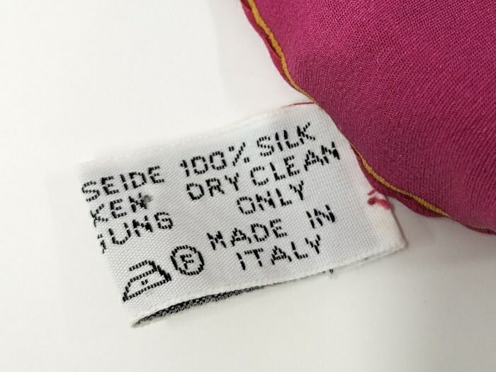 Cartier Scarf Large Size 100% Silk Blue Multicolor