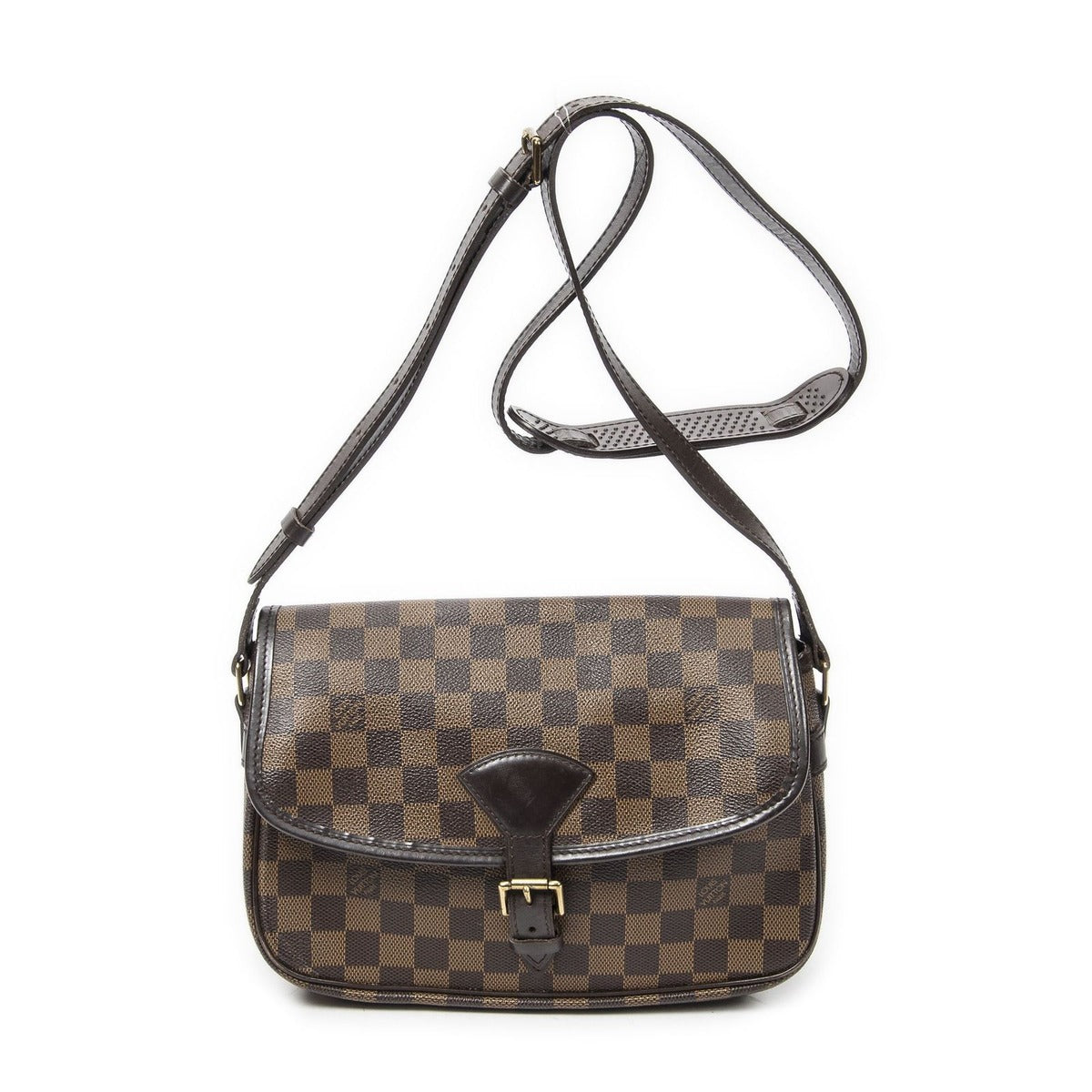Louis Vuitton Sologne Brown Damier Ebene Shoulder Bag