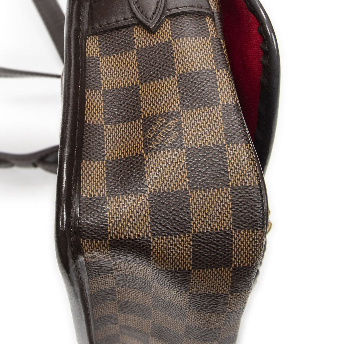 Louis Vuitton Sologne Brown Damier Ebene Shoulder Bag — view 7