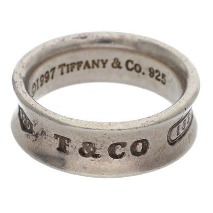 Tiffany & Co 1837 Silver Narrow Ring Men's Size 15
