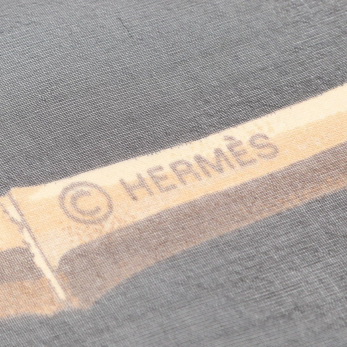 Hermes Scarf Shawl Carre 140 Muslin Serenite Silk Black Multicolor — view 3