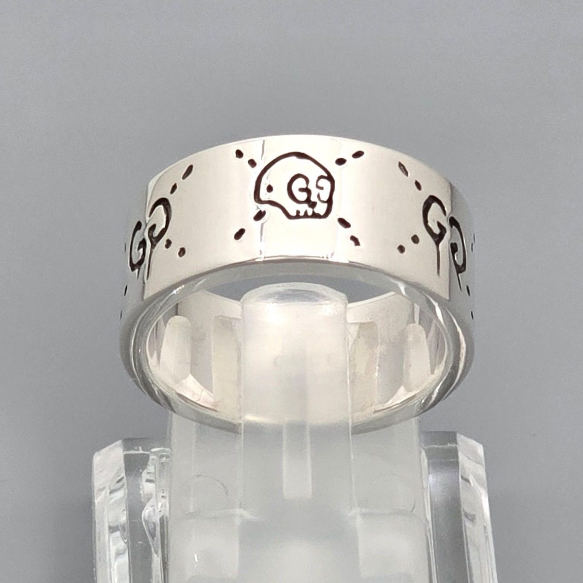 Gucci Ghost Ring Wide Star Silver