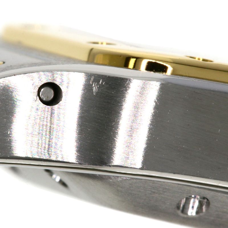 Cartier W20045c4 Santos Garbet SM 20th Anniversary Watch SS Ssx18k Yellow Gold