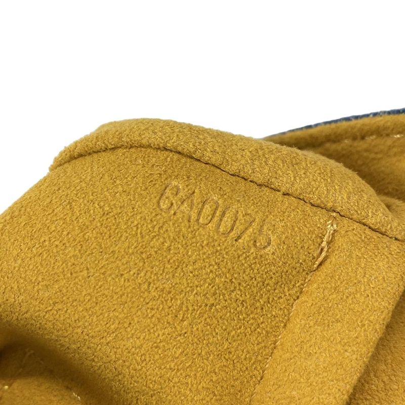 Louis Vuitton Shoulder Bag Monogram Denim Mini Pleated M95050 Blue Cotton