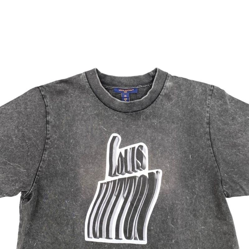 Louis Vuitton Short Sleeve T-Shirt Graphic LV Signature Shirt Rw241wa Gpv