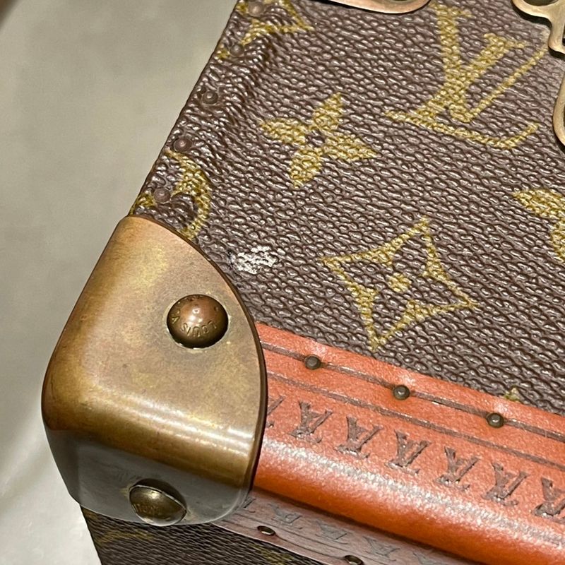 Louis Vuitton ⑤ M21424 Cotteville 40 Monogram Trunk Case Unisex Brown FREE