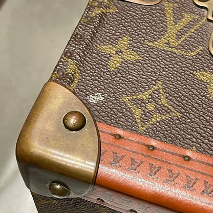 Louis Vuitton ⑤ M21424 Cotteville 40 Monogram Trunk Case Unisex Brown FREE