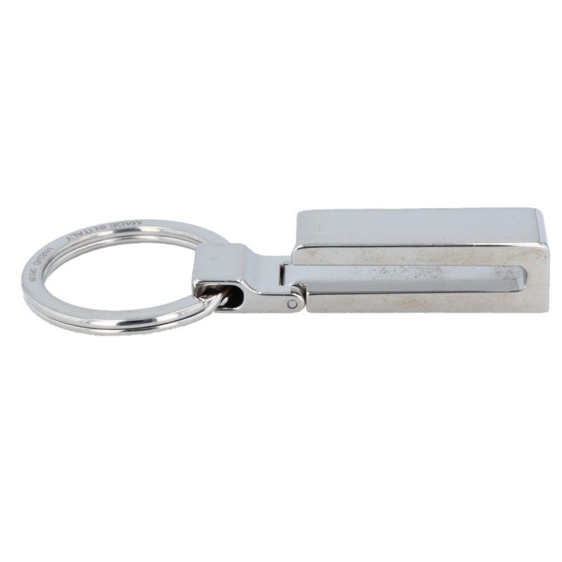 Louis Vuitton M68340 Logo Plate Key Ring Men's