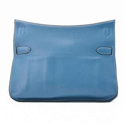 Hermes Gipsyère 34 Shoulder Bag Taurillon Clemence Blousine (silver Hardware)