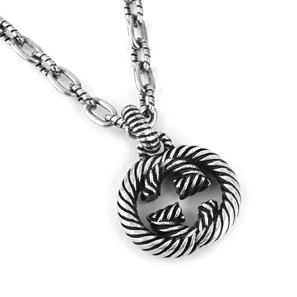 Gucci Necklace Interlocking G Silver