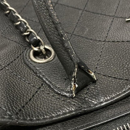 Chanel Shoulder Bag In The Mix Black 2way/chain Shoulder/vintage Silver Hardware