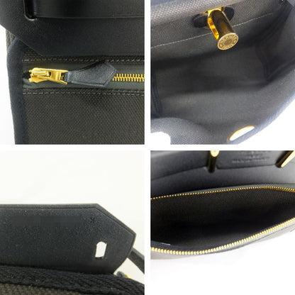 Hermes Herbag Her Bag Mini Toile Ash Vash Hunter - K Carved Around