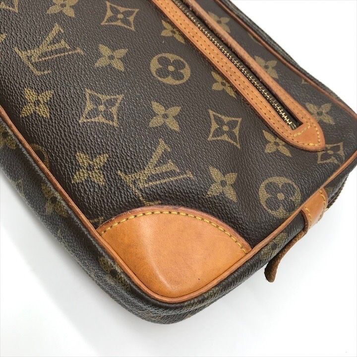 Louis Vuitton Monogram Marly Dragonne Second Pouch Purse