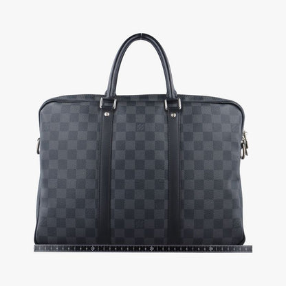 Louis Vuitton Porte Dauphine Voyage Pmnoir Black Damier Graphite N41478gi1118