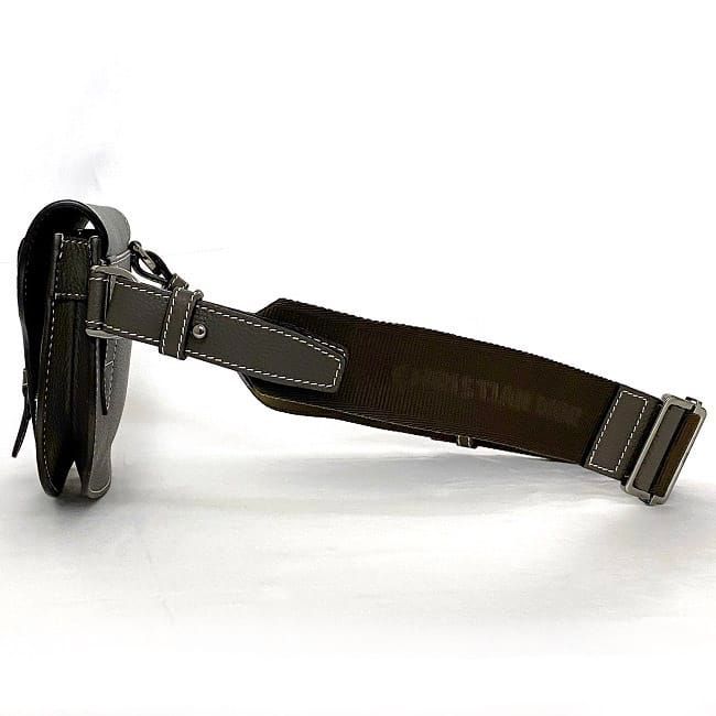 Christian Dior Shoulder Bag Brown Saddle 1