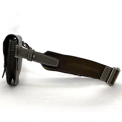 Christian Dior Shoulder Bag Brown Saddle 1