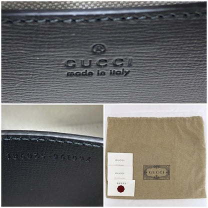 Gucci Shoulder Bag Black Horsebit 7601964