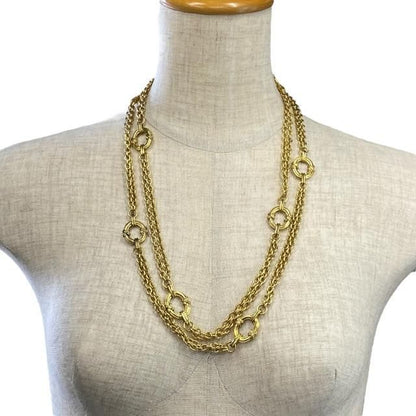 Saint Laurent Yves Saint Laurent 2-ring Necklace Accessories Jewelry Small