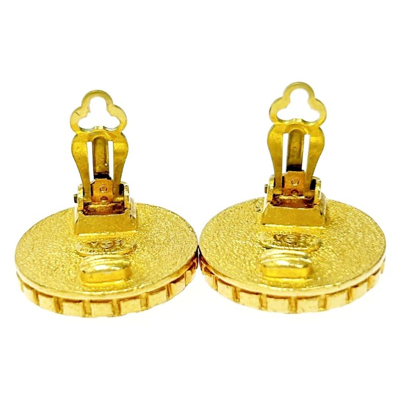 Chanel GP 95a Coin Earrings Ladies 310952 Earrings