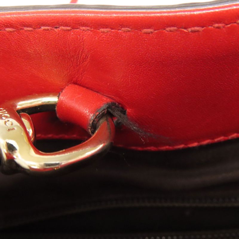 Gucci 353397 Diamante Tote Bag Leather Women