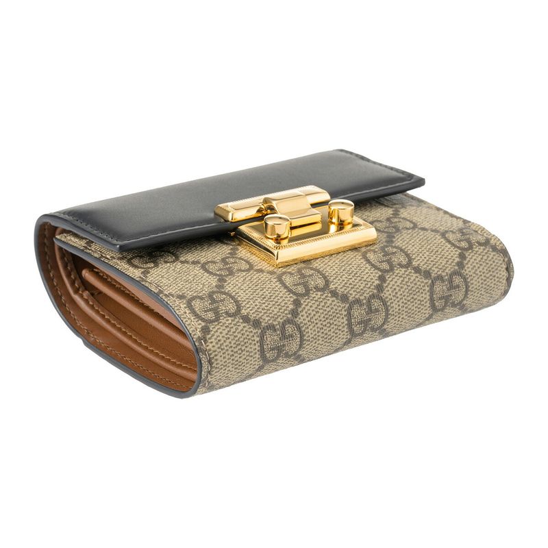 Gucci Bifold Wallet GG Supreme Black