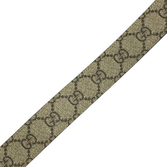 Gucci 391271 Belt Accessories Small Reversible GG Supreme Canvas Leather Pink
