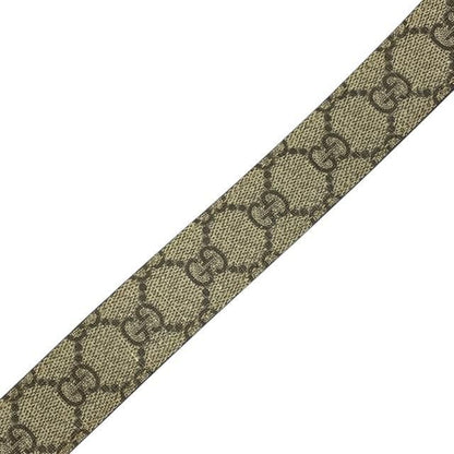 Gucci 391271 Belt Accessories Small Reversible GG Supreme Canvas Leather Pink