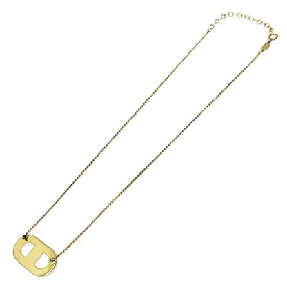 Christian Dior GP CD Logo Necklace Women's Gold 376338 Necklace