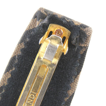 Fendi Barrette Pecan Khaki Hair Clip Hair Accessory
