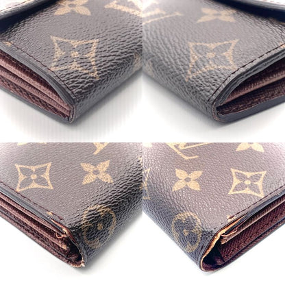 Louis Vuitton Long Wallet Portefeuille Sarah Folded Wallet M61734 05bs233