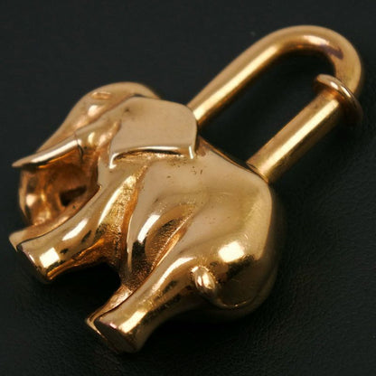 Hermes Gold Plated Gold Ladies Charm